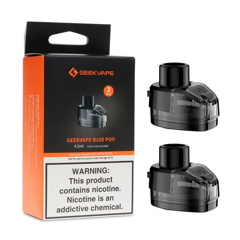 GeekVape B100 / Aegis Boost Pro 2 Empty Replacement Pods