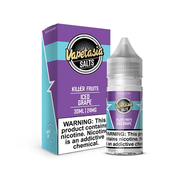 Killer Fruits ICED Grape SALT - Vapetasia - 30mL