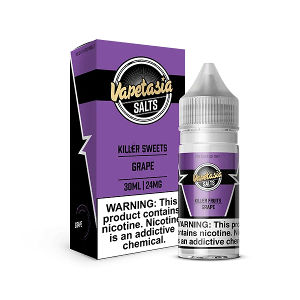 Killer Fruits Grape SALT - Vapetasia - 30mL