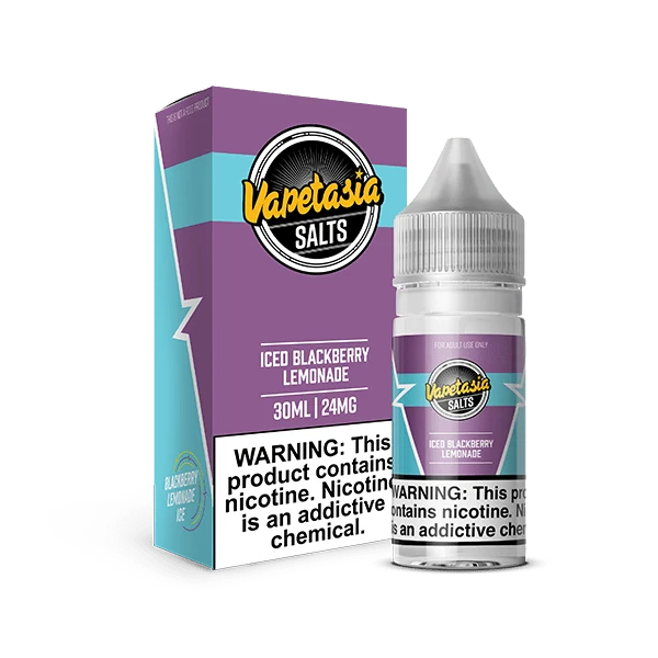 ICED Blackberry Lemonade SALT - Vapetasia - 30mL