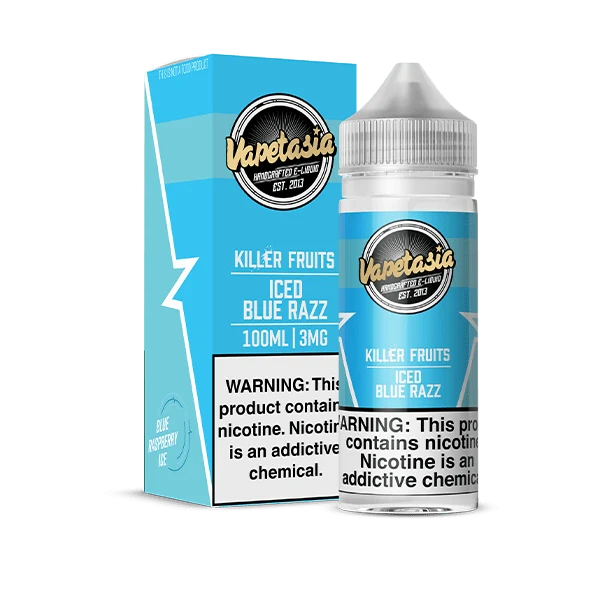 Killer Fruits ICED Blue Razz - Vapetasia - 100mL
