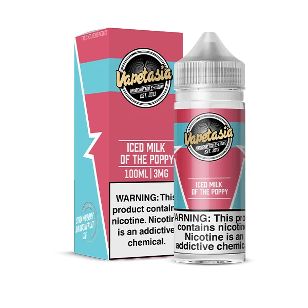 ICED Milk Of The Poppy - Vapetasia - 100mL