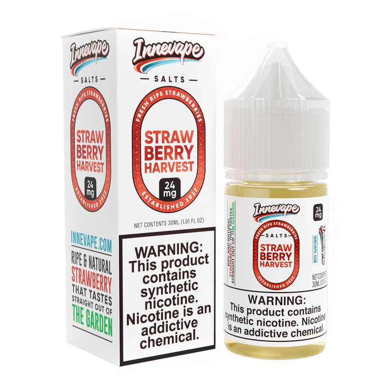 Strawberry Harvest SALT - Innevape E-Liquids - 30mL