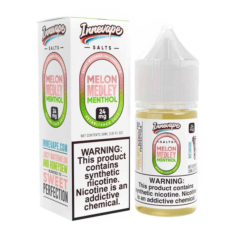 Melon Medley Menthol SALT - Innevape E-Liquids - 30mL