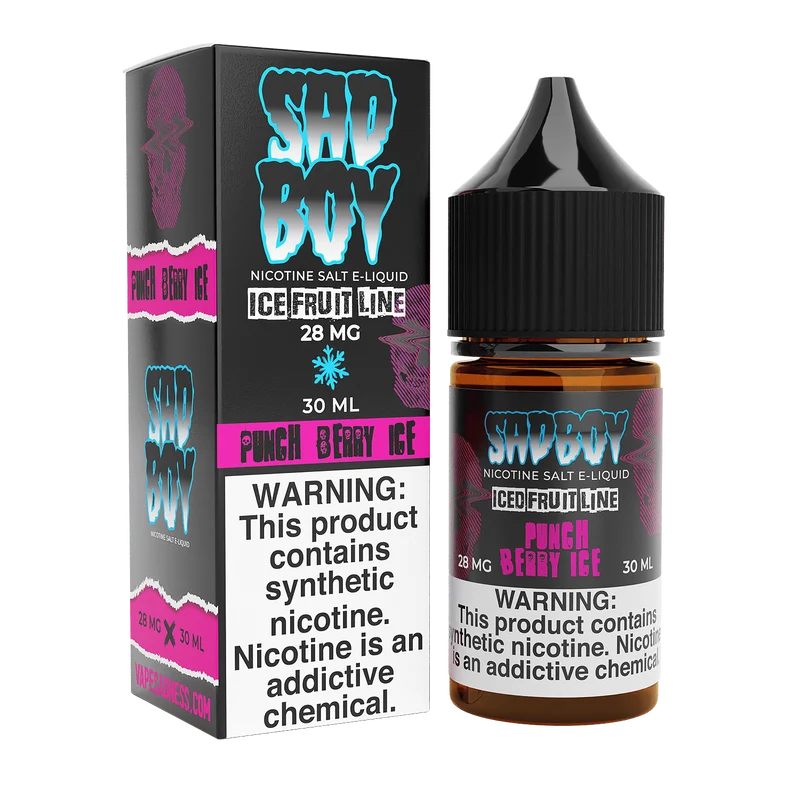 Punch Berry ICE SALT - Sadboy - 30mL