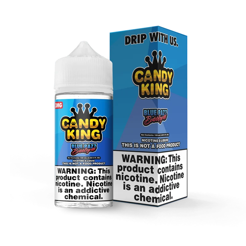 Blue Razz Bubblegum - Candy King - 100mL