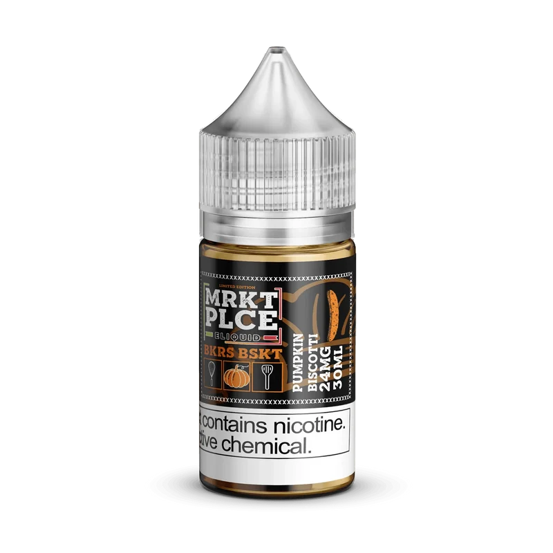 Pumpkin Biscotti SALT - MRKT PLCE - 30mL