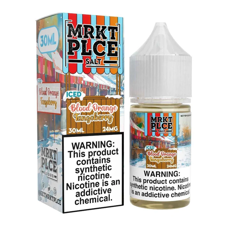 ICED Blood Orange Tangoberry SALT - MRKT PLCE - 30mL