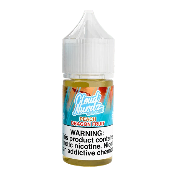 ICED Peach Dragon Fruit SALT - Cloud Nurdz - 30mL
