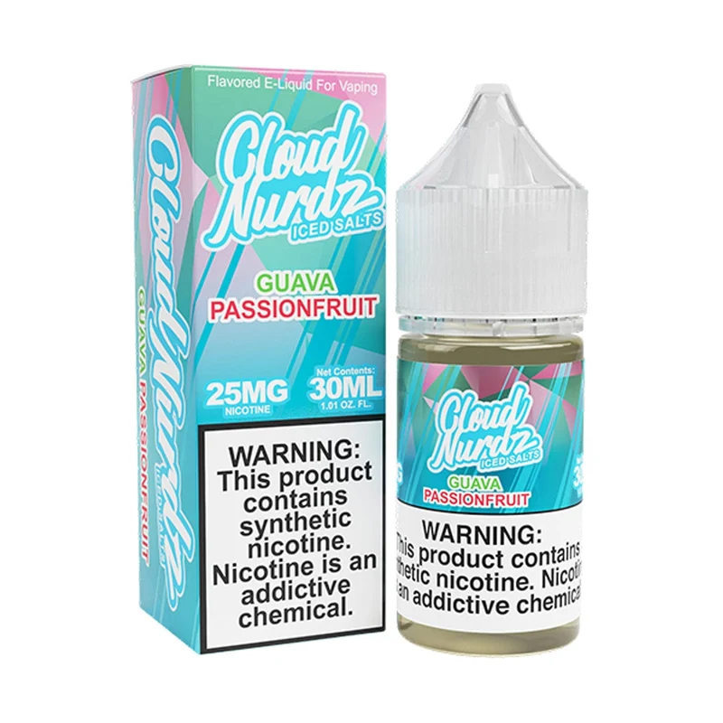 ICED Guava Passionfruit/Pink Guava Passion SALT - Cloud Nurdz - 30mL