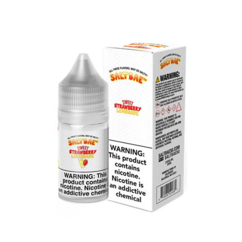 Sweet Strawberry Lemonade SALT - Salt Bae 50 - 30mL