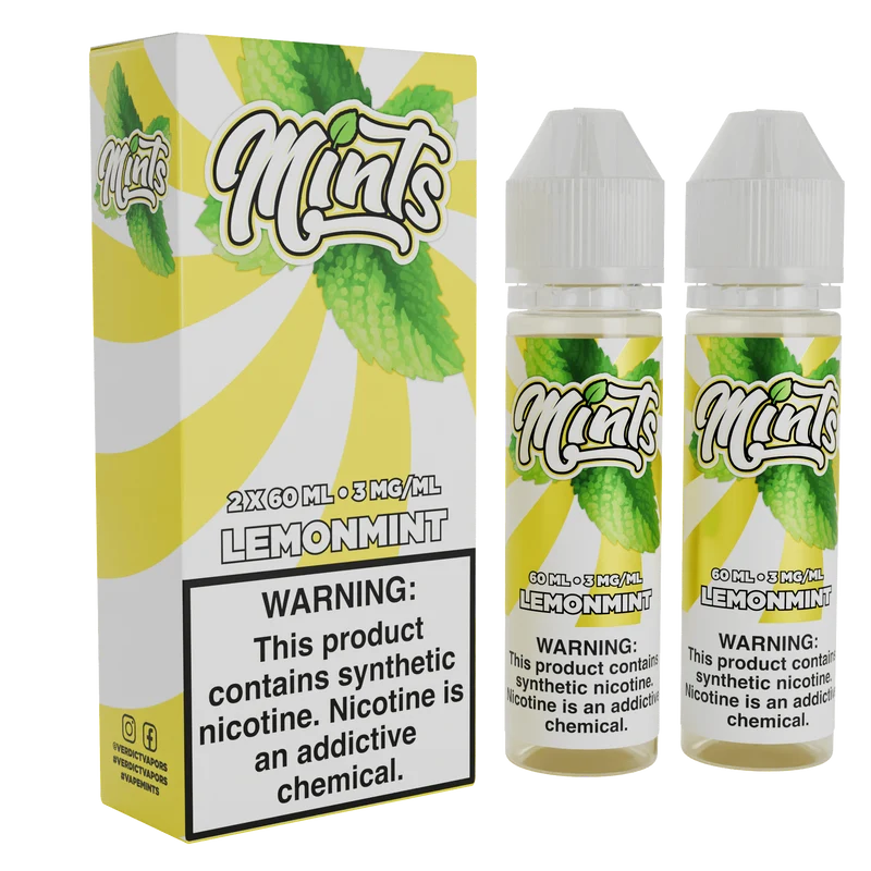 Lemon Mint - Mints Vape Co. - 120mL