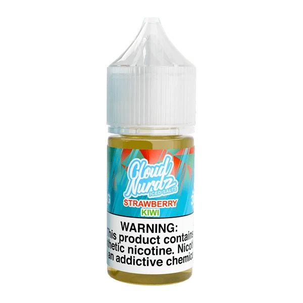 ICED Strawberry Kiwi SALT - Cloud Nurdz - 30mL