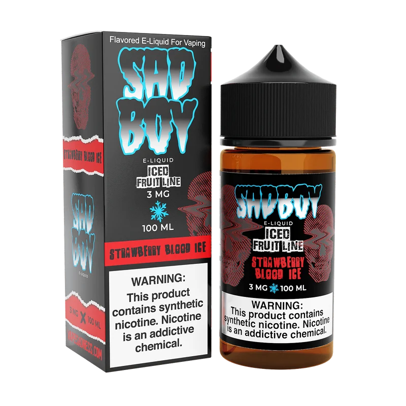 Strawberry Blood ICE - Sadboy - 100mL