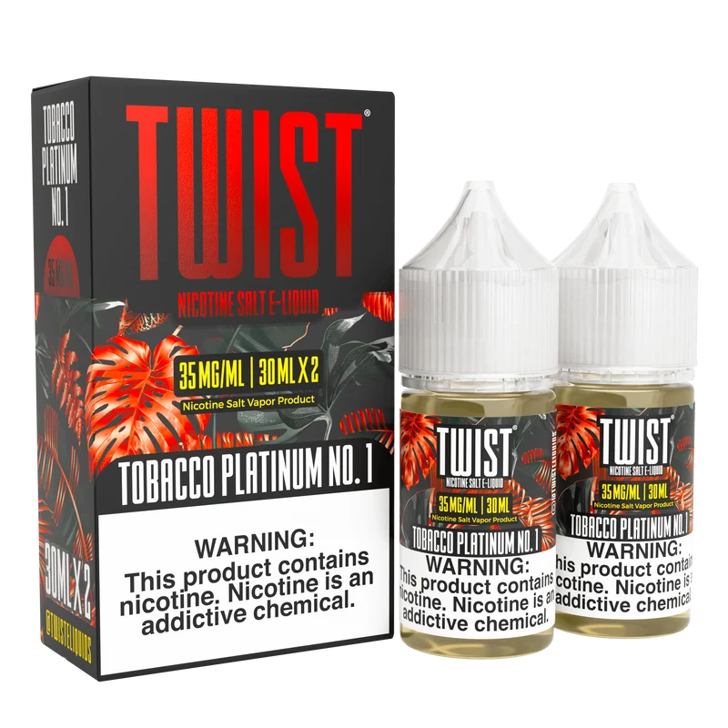Tobacco Platinum No. 1 SALT - Twist E-Liquids - 60mL