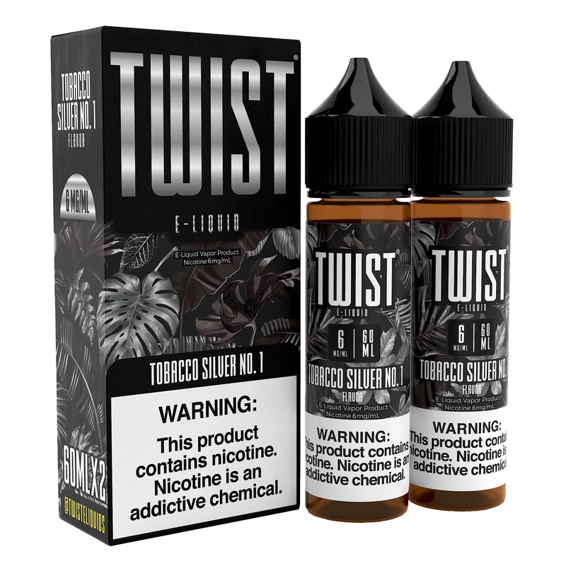 Tobacco Silver No. 1. - Twist E-Liquids - 120mL