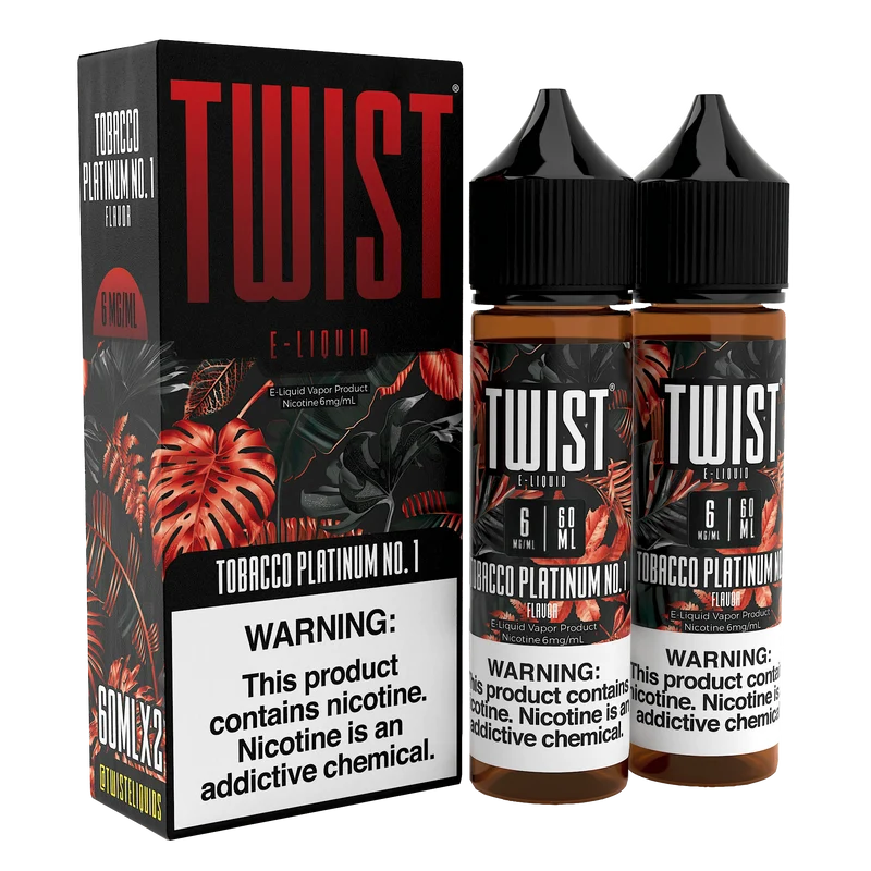 Tobacco Platinum No. 1. - Twist E-Liquids - 120mL