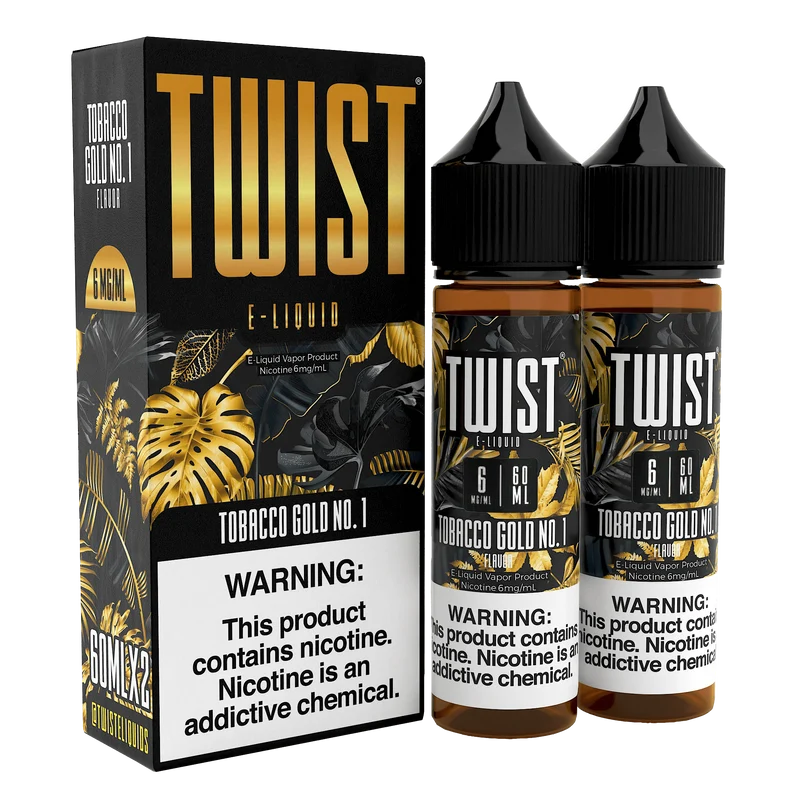 Tobacco Gold No. 1 - Twist E-Liquids - 120mL