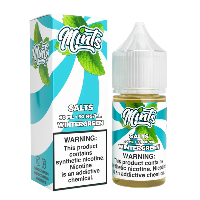 Wintergreen SALT - Mints Vape Co. - 30mL