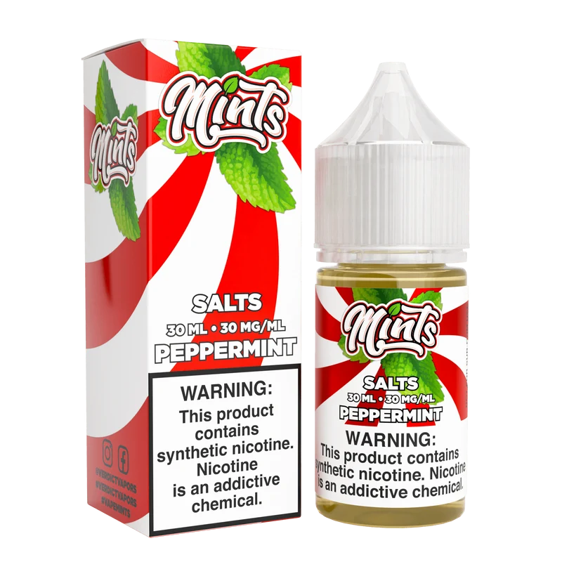 Peppermint SALT - Mints Vape Co. - 30mL