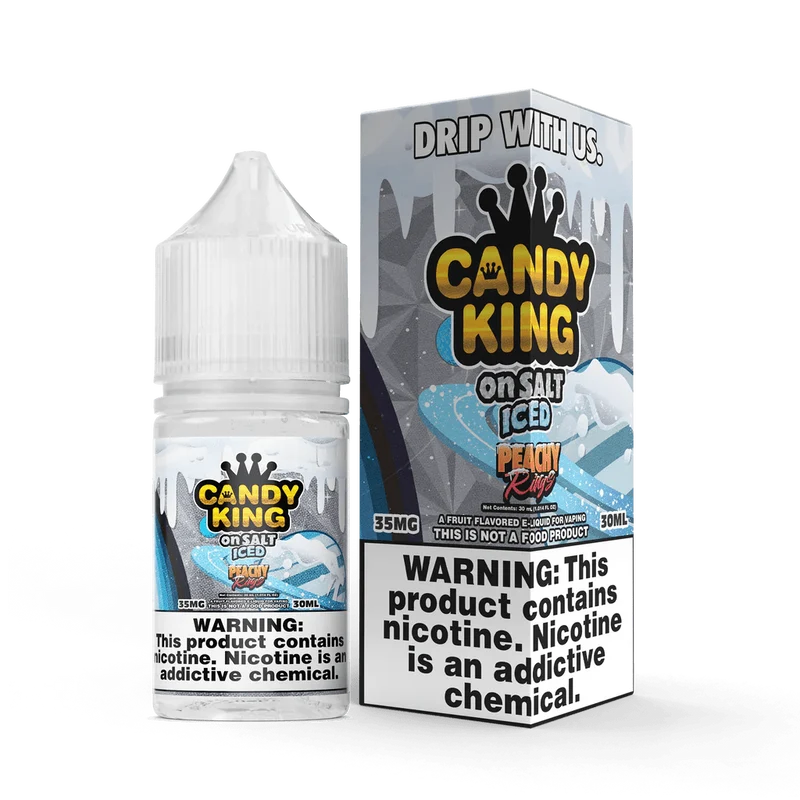 Peachy Rings SALT on ICE - Candy King On SALT - 30mL