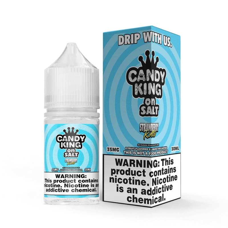Strawberry Rolls SALT - Candy King On SALT - 30mL