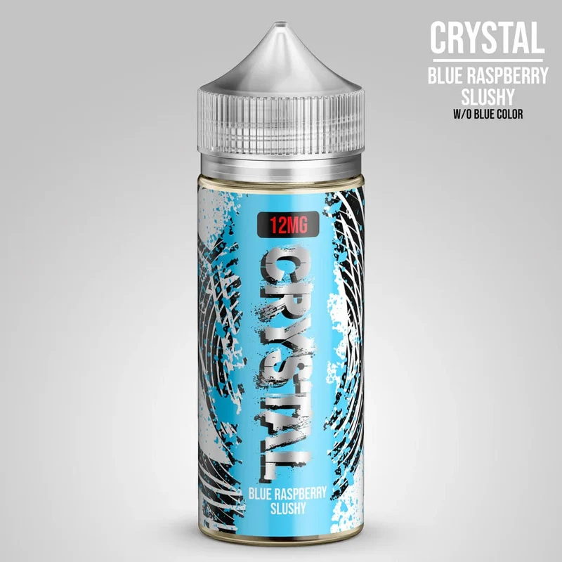 Crystal Blue/Slushy Blue Razz Crystal - Vapergate - 100mL