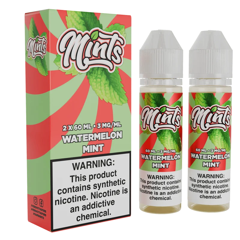 Watermelon Mint - Mints Vape Co. - 120mL