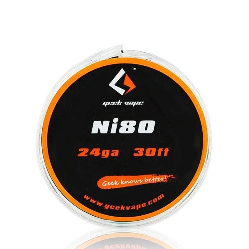 GeekVape Ni80 Wire Spool 24GA/26GA/28GA 30ft
