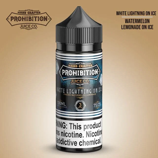 White Lightning On ICE - Prohibition Juice Co. - 100mL
