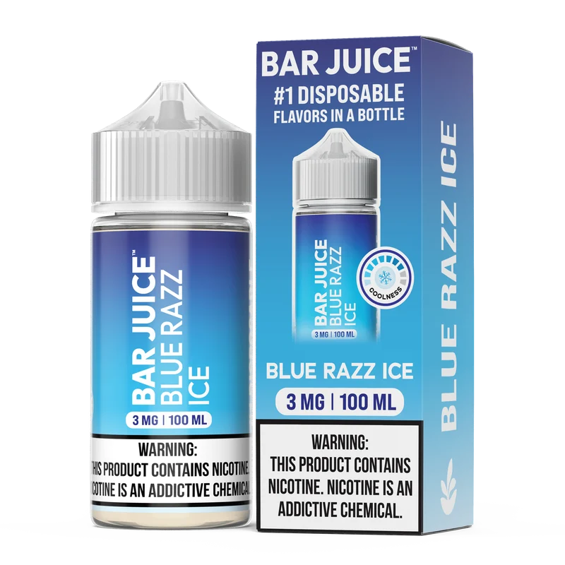 Blue Razz ICE - Bar Juice - 100mL