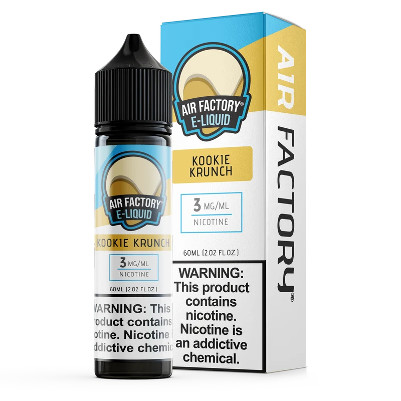 Vanilla Crumble/Kookie Krunch - Air Factory E-Liquids - 60mL