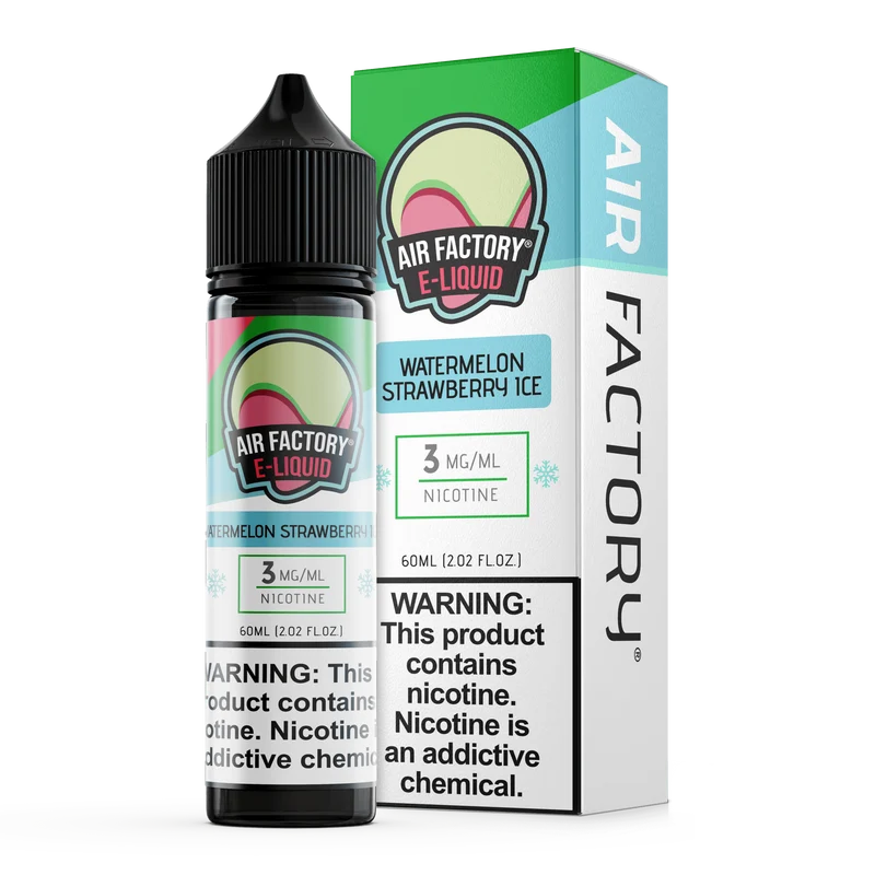 Watermelon Strawberry ICE - Air Factory E-Liquids - 60mL