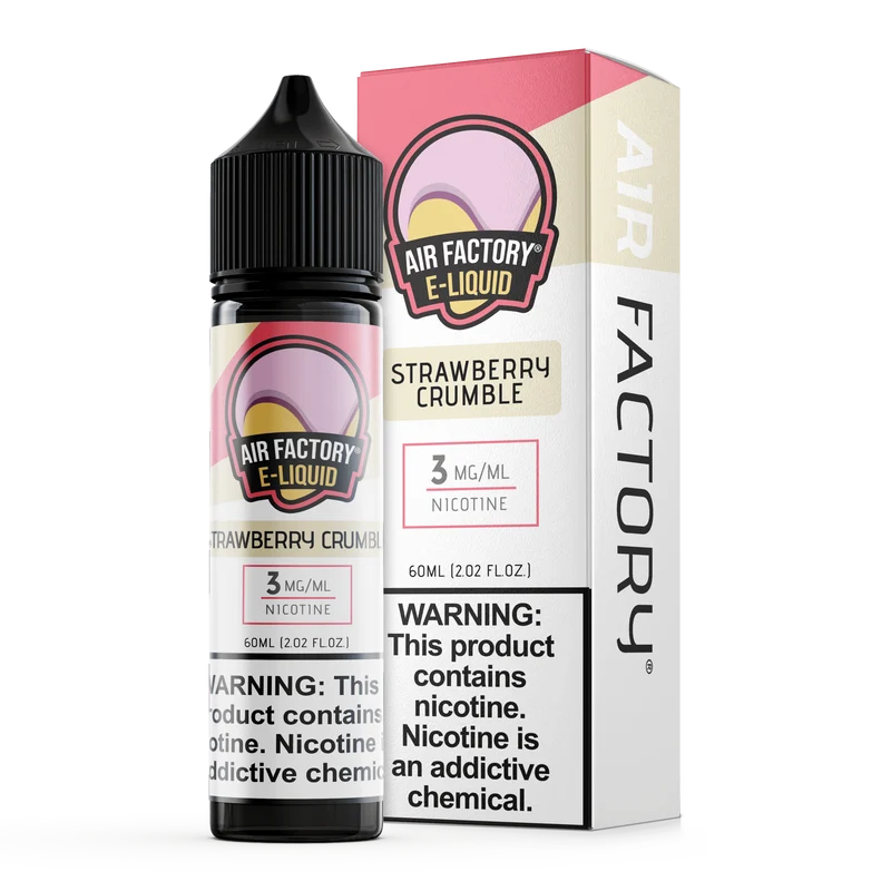 Strawberry Crumble - Air Factory E-Liquids - 60mL