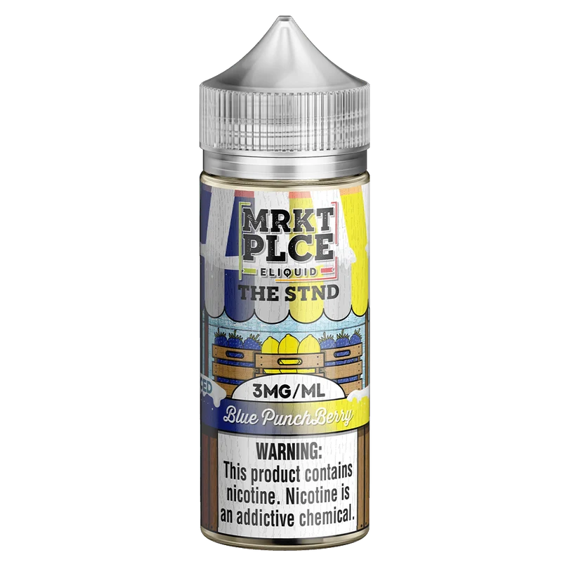 ICED Blue Punchberry - MRKT PLCE - 100mL