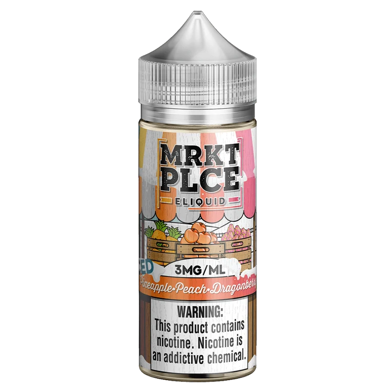 ICED Pineapple Peach Dragonberry - MRKT PLCE - 100mL