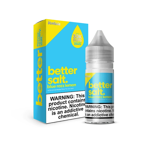 Blue Razz Lemon SALT - Better Salt by Vapetasia - 30mL