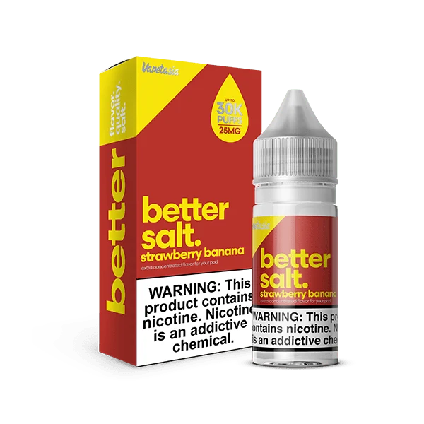 Strawberry Banana SALT - Better Salt by Vapetasia - 30mL