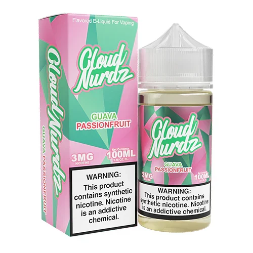 Guava Passionfruit/Pink Guava Passion - Cloud Nurdz - 100mL