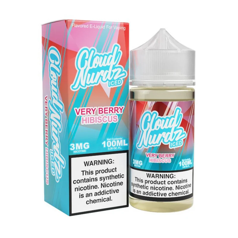 ICED Very Berry Hibiscus - Cloud Nurdz - 100mL