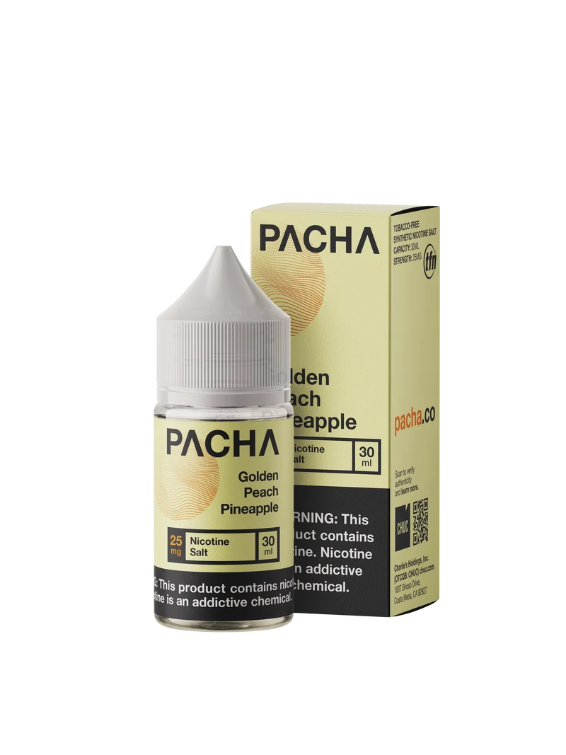 Golden Peach Pineapple SALT - Pachamama - 30mL