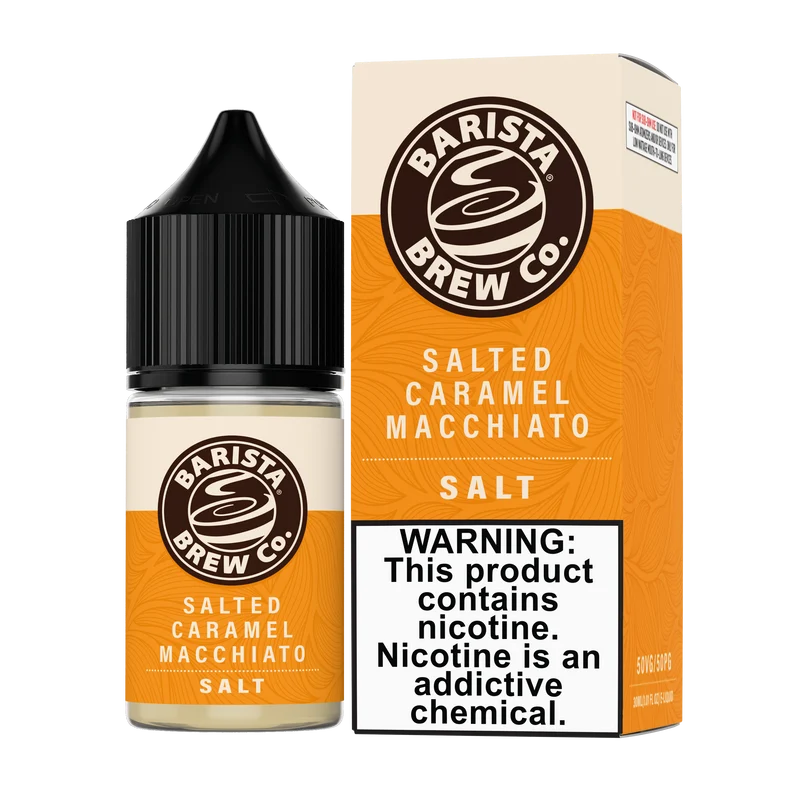 Salted Caramel Macchiato SALT- Barista Brew Co. - 30mL