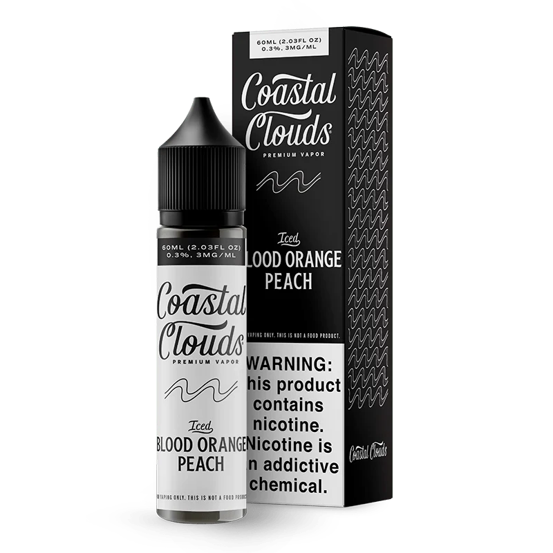 ICED Blood Orange Peach - Coastal Clouds - 60mL