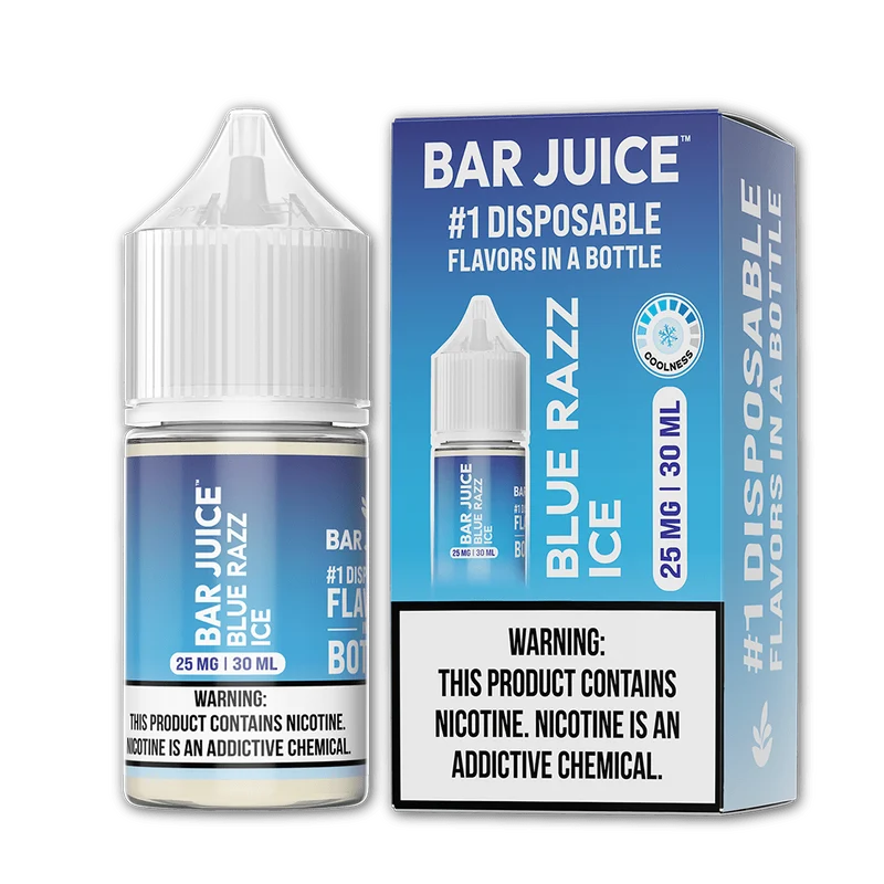 Blue Razz ICE SALT - Bar Juice - 30mL