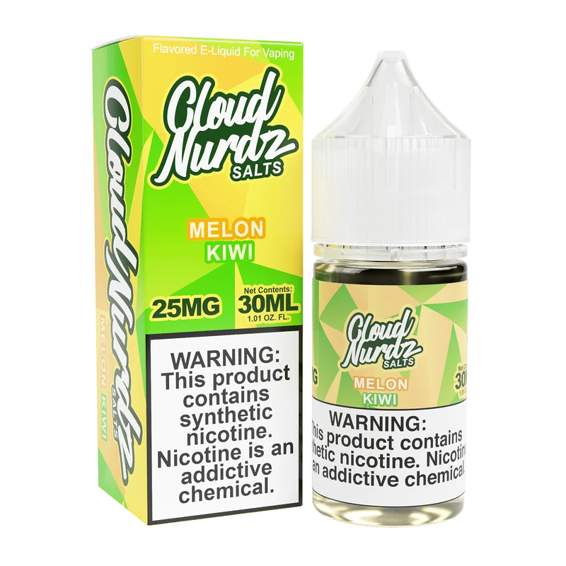 Melon Kiwi SALT - Cloud Nurdz - 30mL