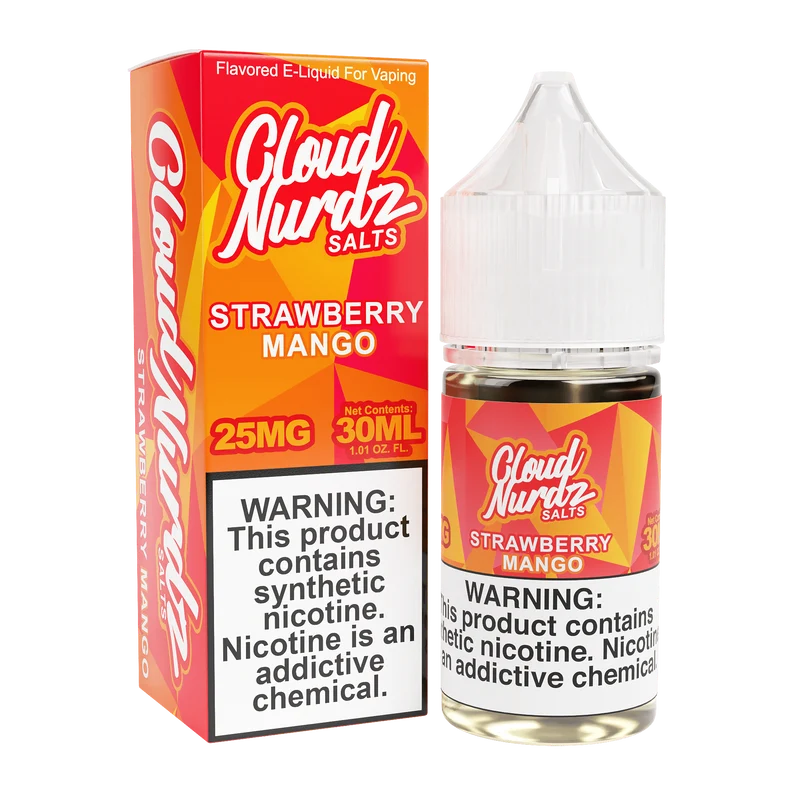 Strawberry Mango SALT - Cloud Nurdz - 30mL