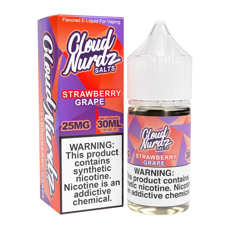 Strawberry Grape SALT - Cloud Nurdz - 30mL