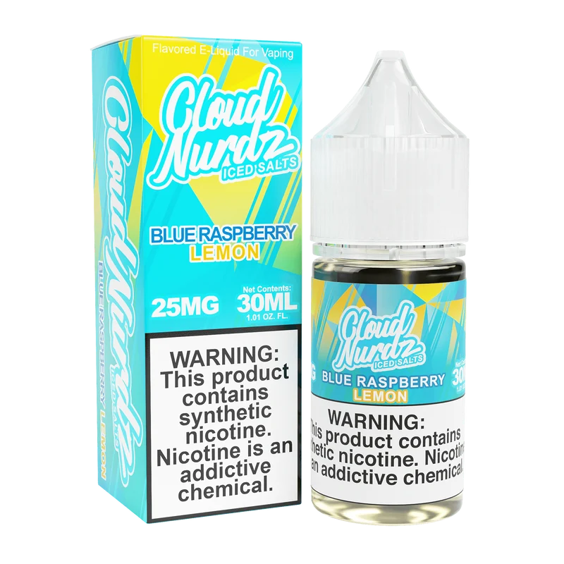 ICED Blue Raspberry Lemon SALT - Cloud Nurdz - 30mL