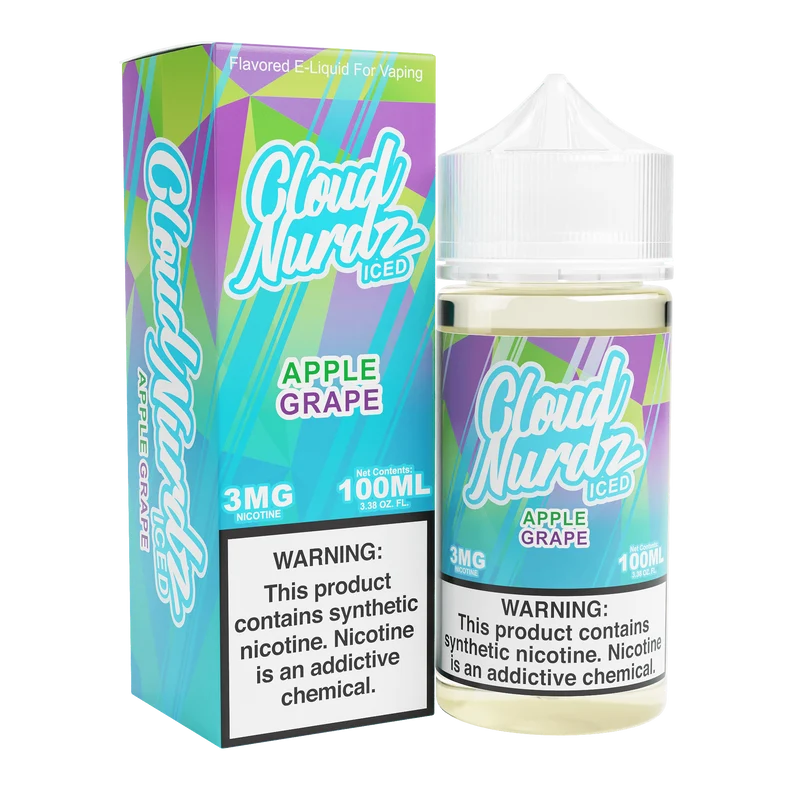 ICED Apple Grape - Cloud Nurdz - 100mL