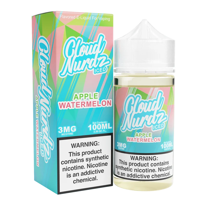 ICED Apple Watermelon - Cloud Nurdz - 100mL